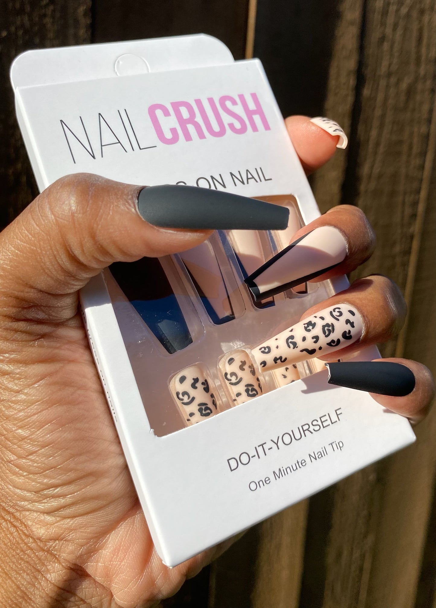 (NEW) Pink & Black Matte