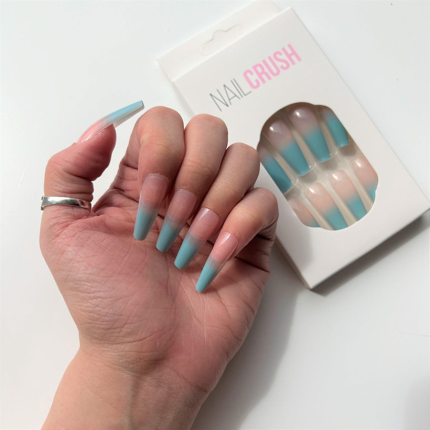 Fade Clear To Sky Blue - NAILCRUSH®