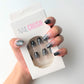 Fade Clear To Black + Flame Outline - NAILCRUSH®