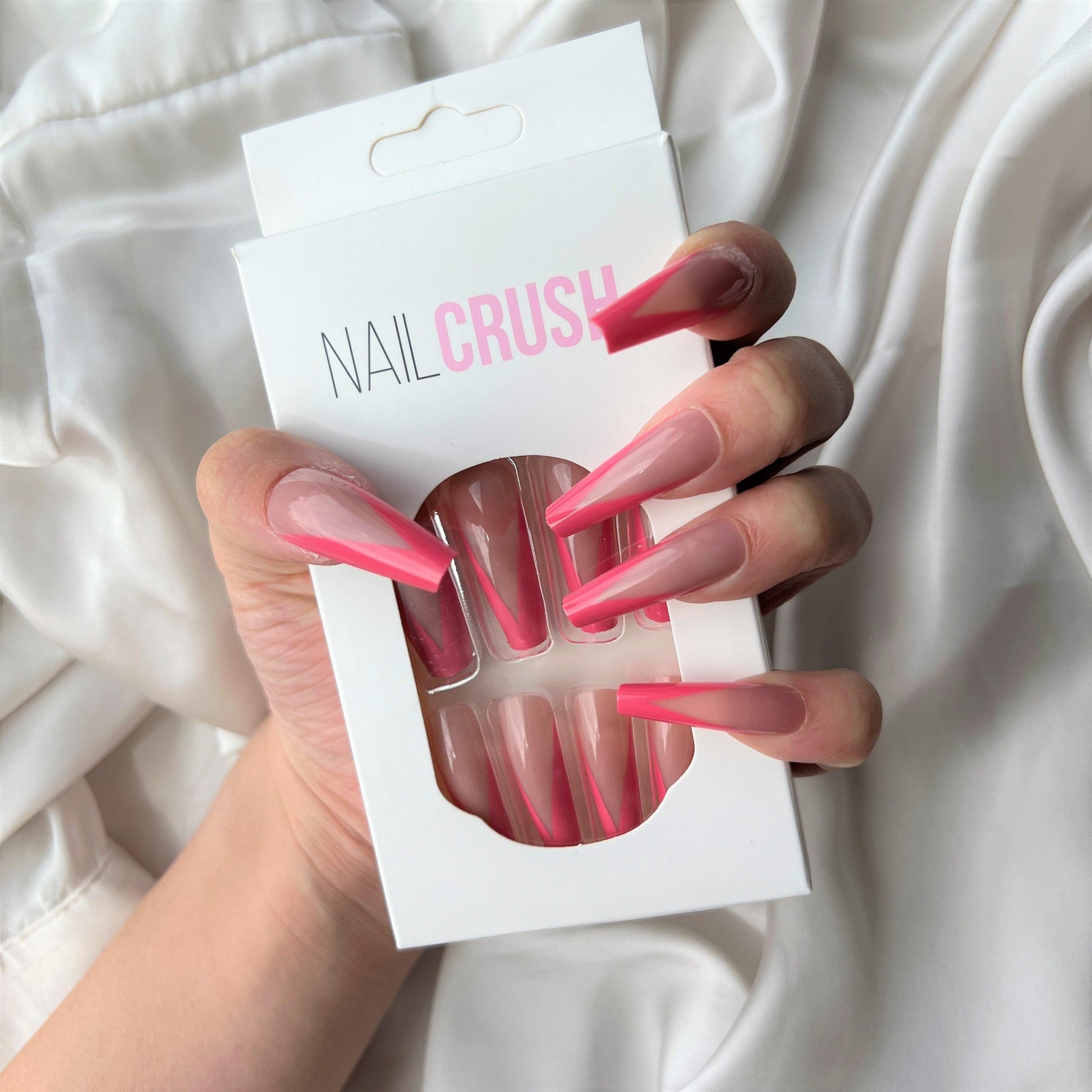 Pink French Tips - NAILCRUSH®