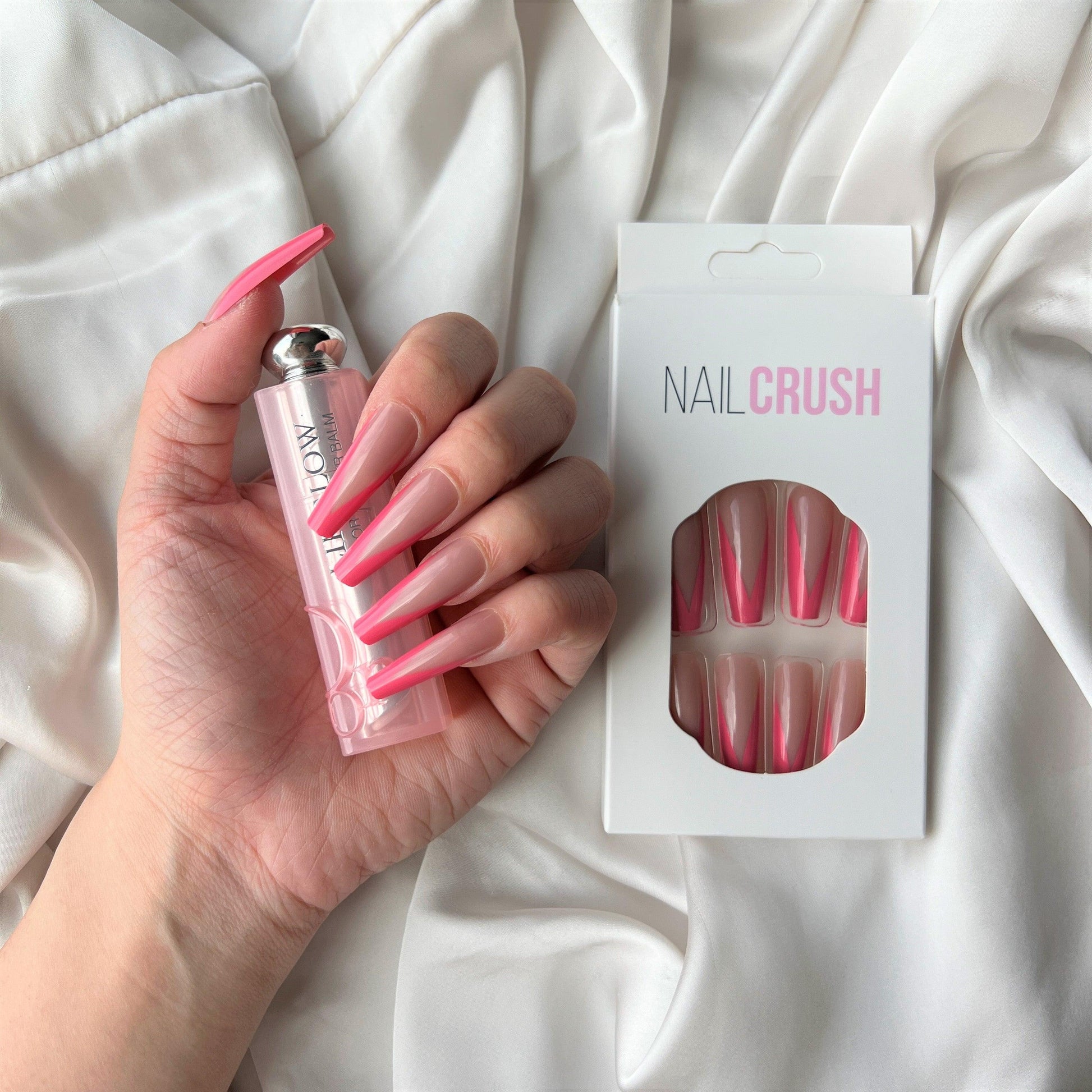 Pink French Tips - NAILCRUSH®