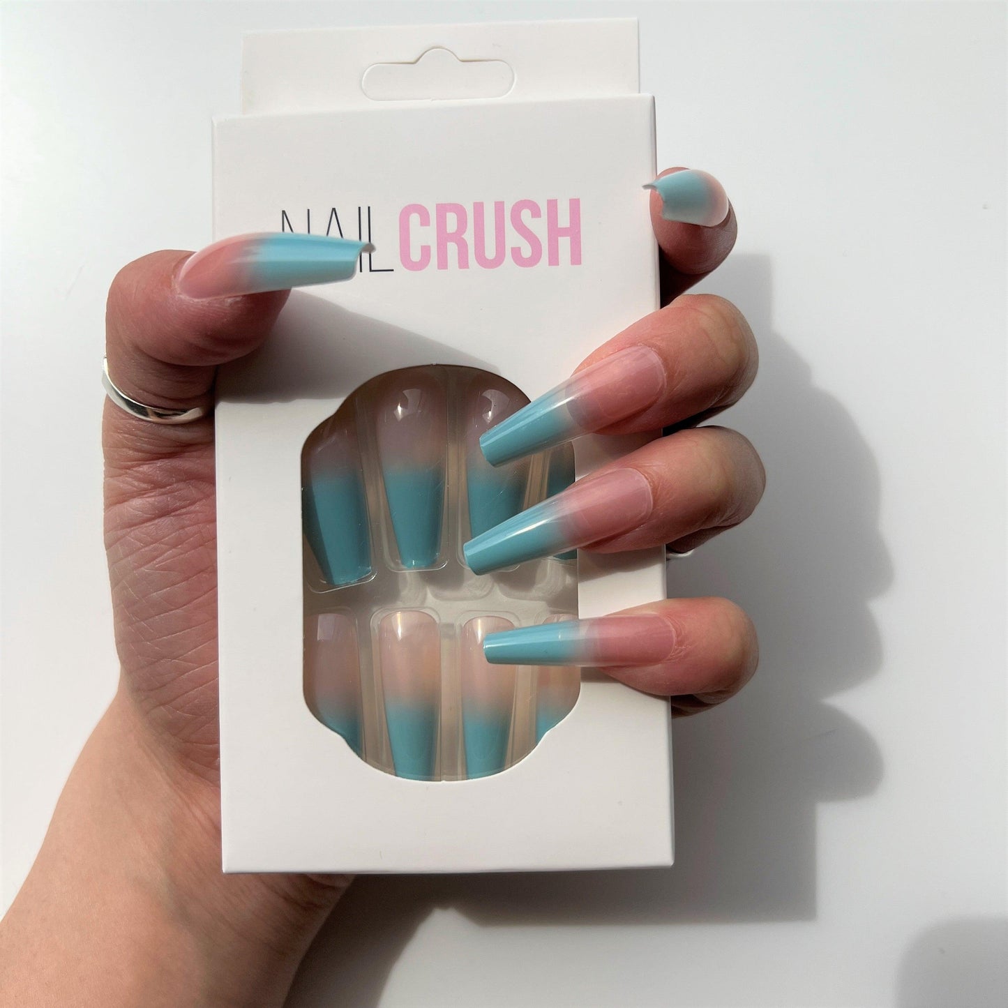 Fade Clear To Sky Blue - NAILCRUSH®