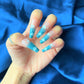 Clouds Fade Pink To Blue - NAILCRUSH®
