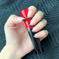 Pink & Black French Tips - NAILCRUSH®